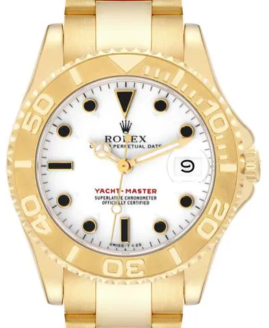 Rolex Yacht-Master 68628 35mm Yellow gold White