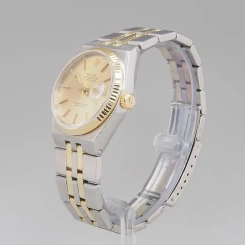 Rolex Datejust Oysterquartz 17013 36mm Yellow gold and stainless steel Champagne 1