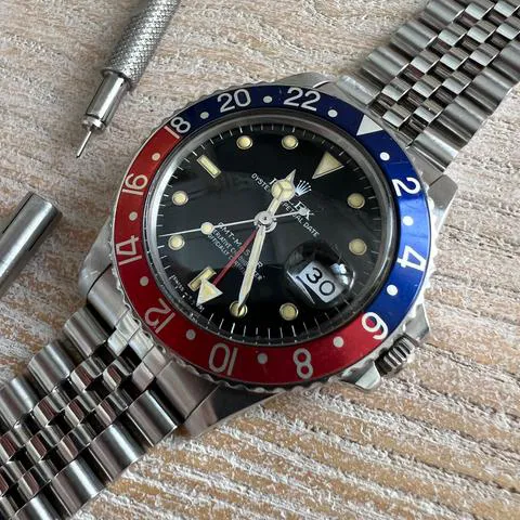 Rolex GMT-Master 16750 40mm Stainless steel Black