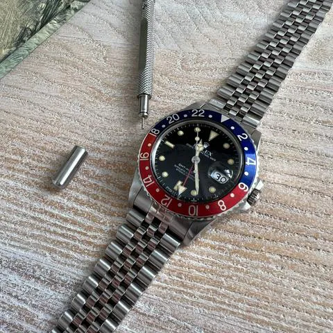 Rolex GMT-Master 16750 40mm Stainless steel Black 1