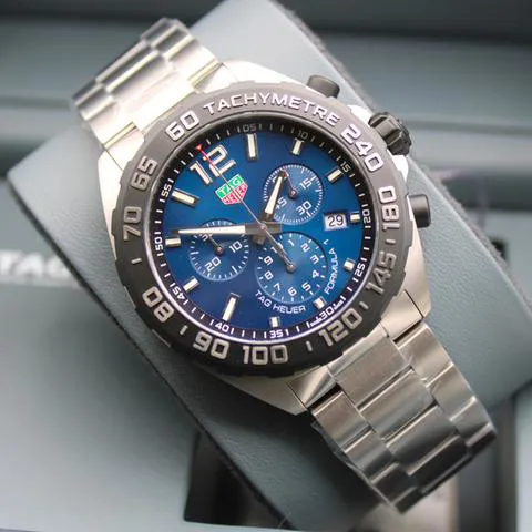 TAG Heuer Formula 1 Quartz CAZ101AV.BA0842 43mm Stainless steel Blue