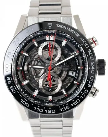 TAG Heuer Carrera CAR2A1W.BA0703 43mm Stainless steel Skeleton