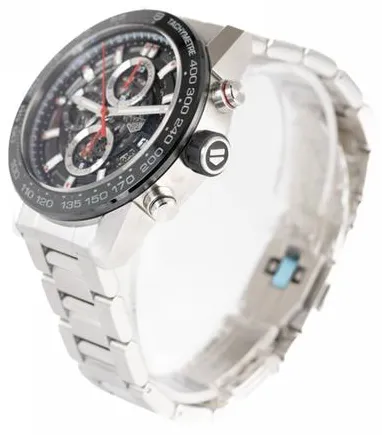 TAG Heuer Carrera CAR2A1W.BA0703 43mm Stainless steel Skeleton 2