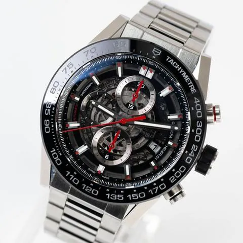 TAG Heuer Carrera CAR2A1W.BA0703 43mm Stainless steel Skeleton 6