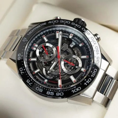 TAG Heuer Carrera CAR2A1W.BA0703 43mm Stainless steel Skeleton 15