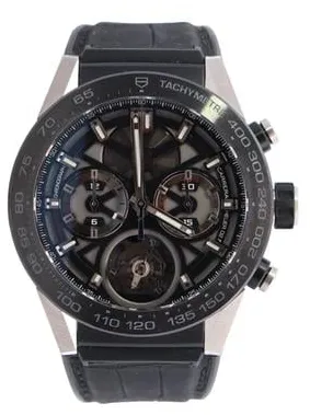 TAG Heuer Carrera CAR5A8Y.FC6377 45mm Titanium Black