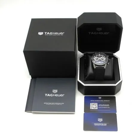 TAG Heuer Carrera CAR5A8Y.FC6377 45mm Titanium Black 7