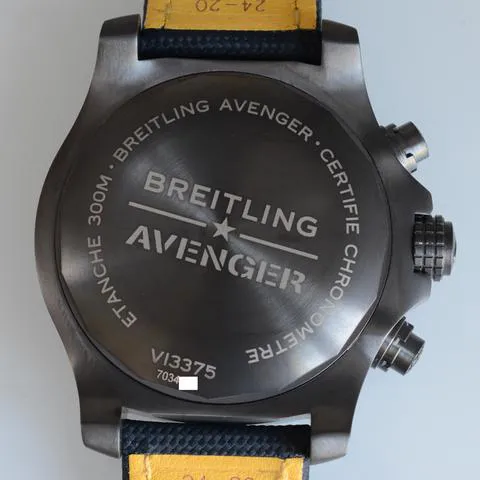 Breitling Avenger V13375101C1X1 48mm Titanium Blue 12