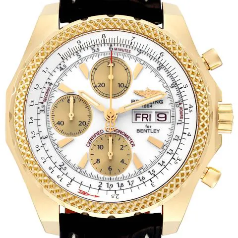Breitling Bentley K13362 45mm Yellow gold White 1