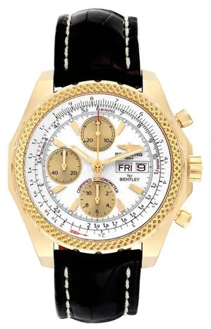 Breitling Bentley K13362 45mm Yellow gold White 3