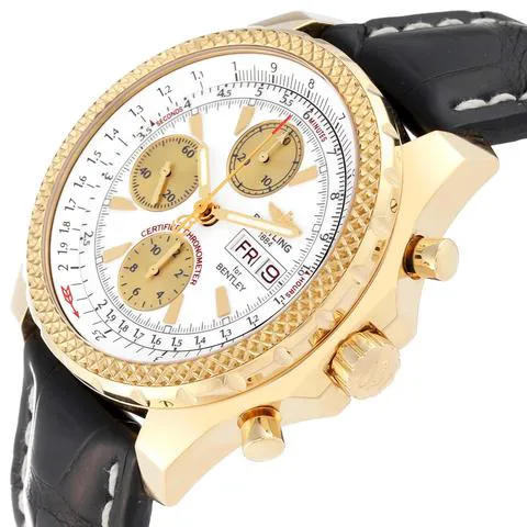 Breitling Bentley K13362 45mm Yellow gold White 6