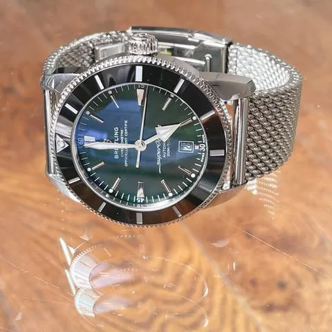 Breitling Superocean Heritage AB2020121L1A1 46mm Stainless steel Green