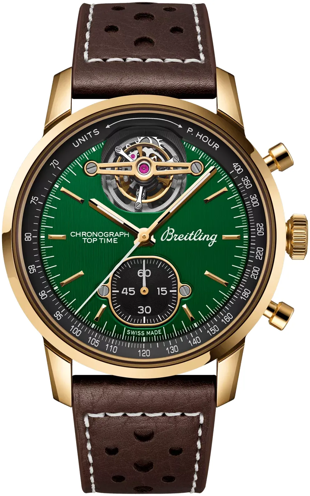 Breitling Top Time NB21251A1L1X1 44mm Bronze Green