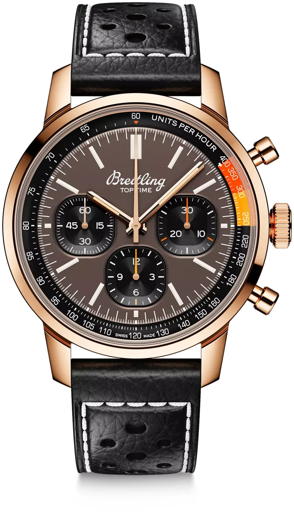 Breitling Top Time RB01761A1Q1X1 41mm Yellow gold Brown