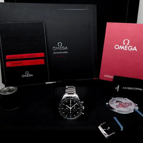 Omega Speedmaster Professional Moonwatch 311.30.40.30.01.001 39.5mm Stainless steel Black 1