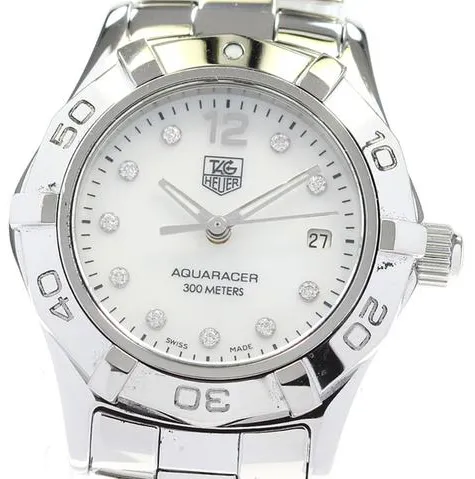 TAG Heuer Aquaracer WAF1415 28mm Stainless steel White