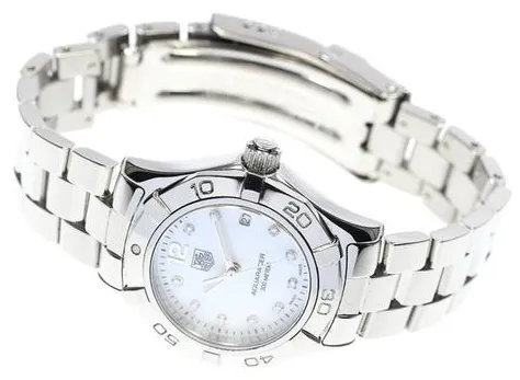 TAG Heuer Aquaracer WAF1415 28mm Stainless steel White 1