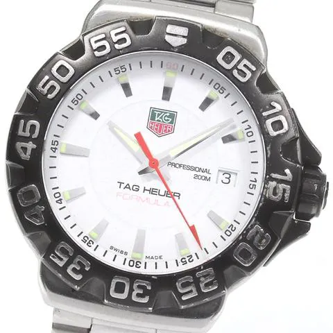 TAG Heuer Formula 1 WAH1111 41mm Stainless steel White