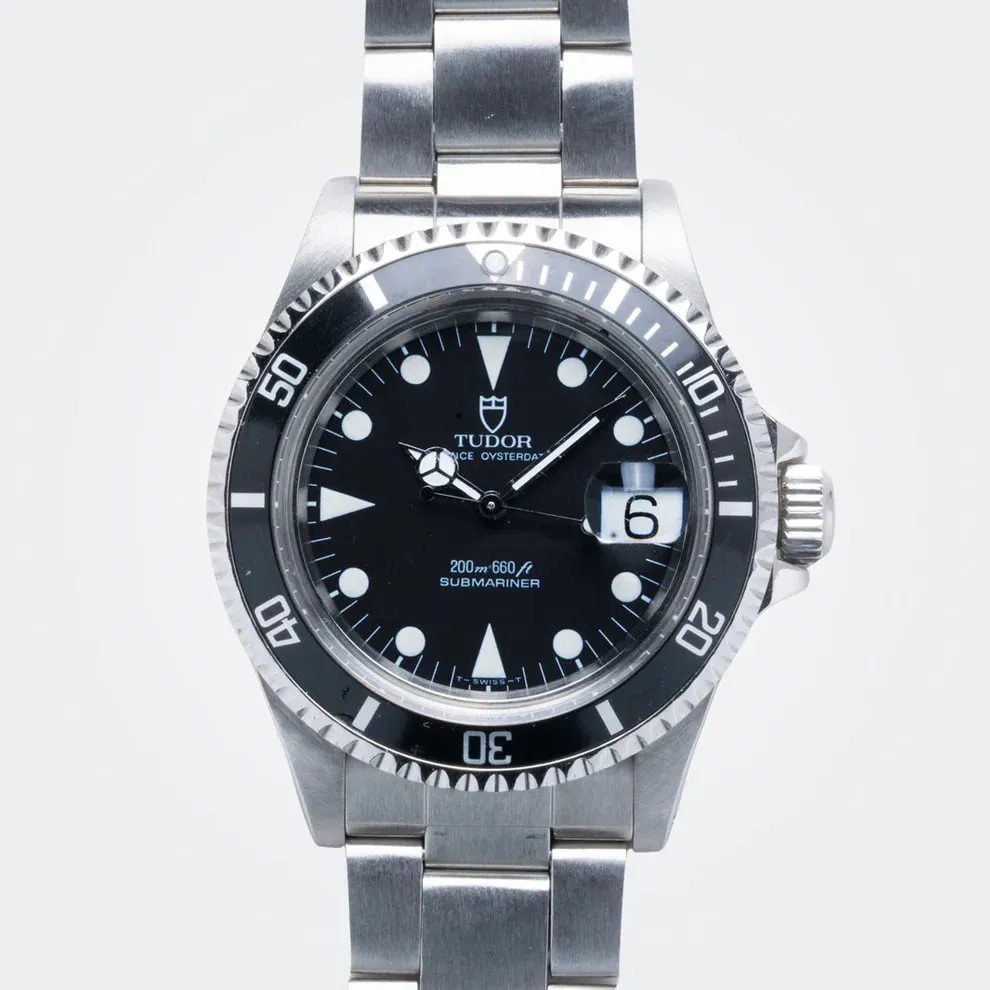 Tudor Submariner 79090 40mm Stainless steel Black