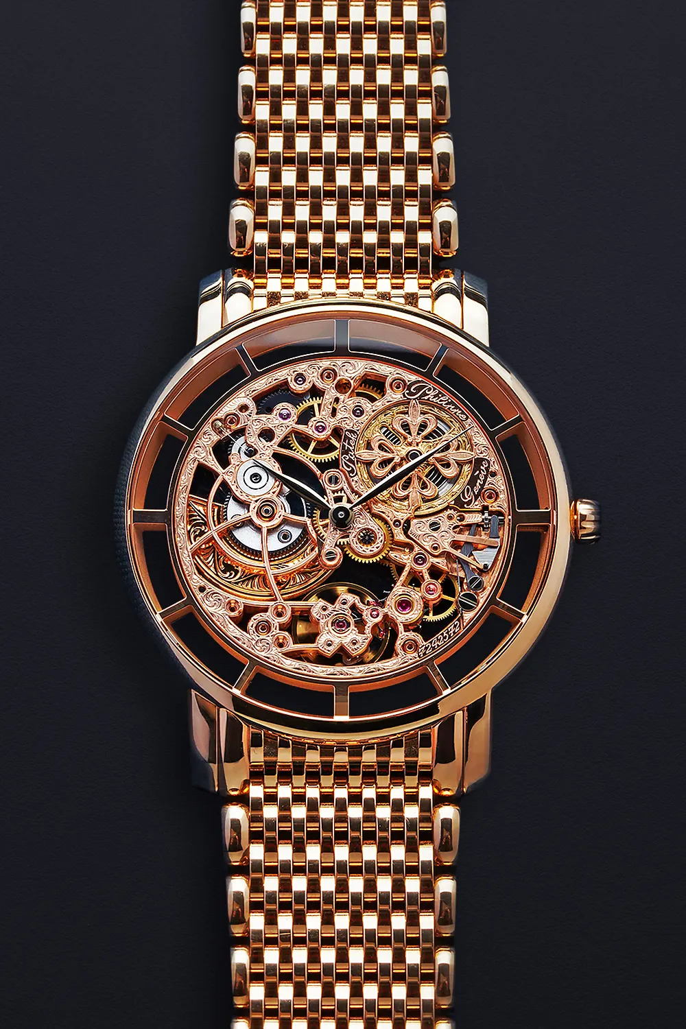 Patek Philippe Calatrava 5180/1R-001 39mm Rose gold Skeletonized