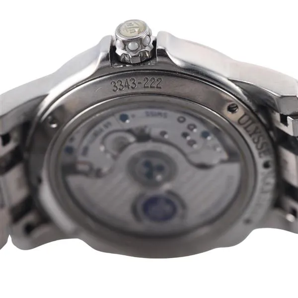 Ulysse Nardin Dual Time 3343-222 38mm Stainless steel Mother-of-pearl 3