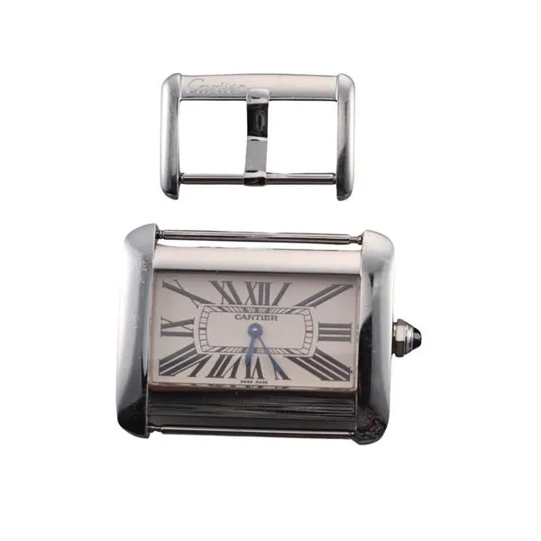 Cartier Divan 2600 38mm Stainless steel