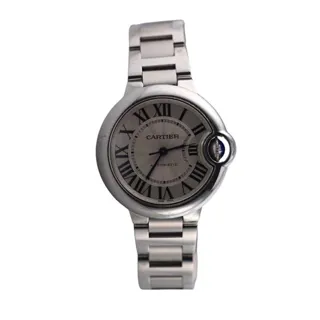 Cartier Ballon Bleu 3489 Stainless steel Silver