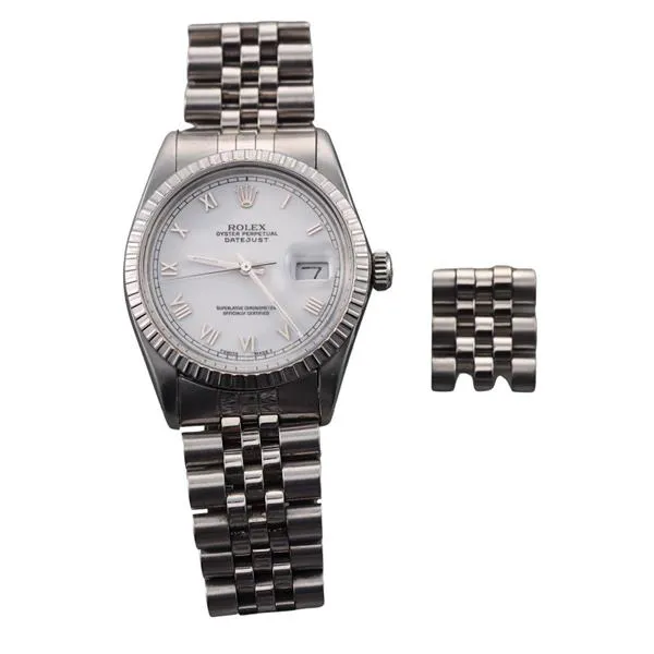 Rolex Datejust 16030 36mm Stainless steel White 4