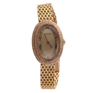 Cartier Baignoire 78094 Yellow gold and Diamond