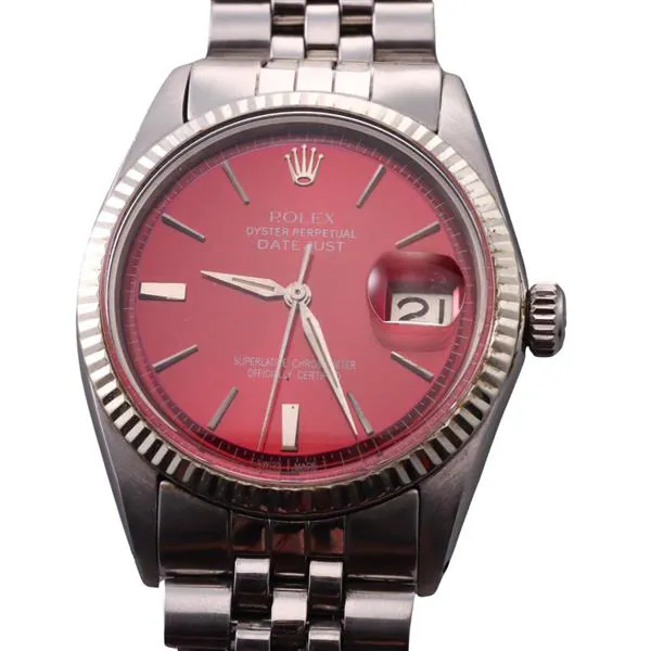 Rolex Datejust 1601 36mm Stainless steel Red 1