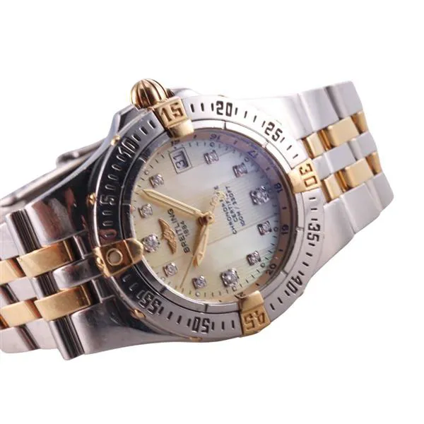 Breitling Starliner B71340 30mm Yellow gold and stainless steel Gold tone 2