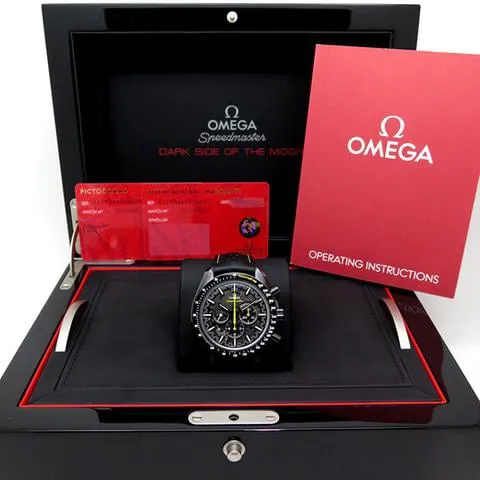 Omega Speedmaster Moon watch 311.92.44.30.01.001 44.5mm Ceramic Black 1