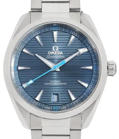 Omega Aqua Terra 220.10.41.21.03.002 41mm Stainless steel Blue