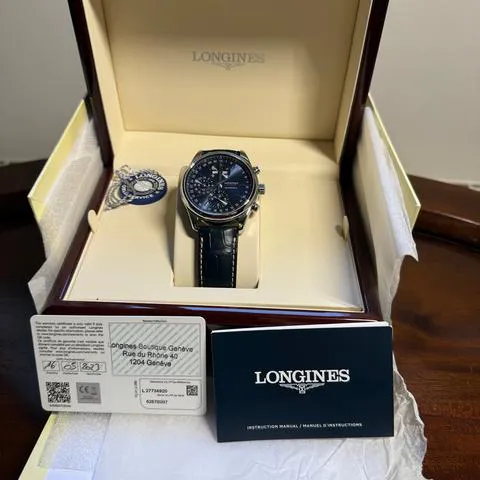 Longines Master Collection L2.773.4.92.0 40mm Stainless steel Blue