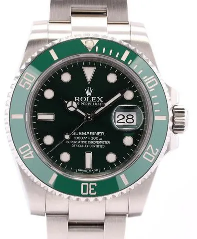 Rolex Submariner 116610LV nullmm Stainless steel Green 1