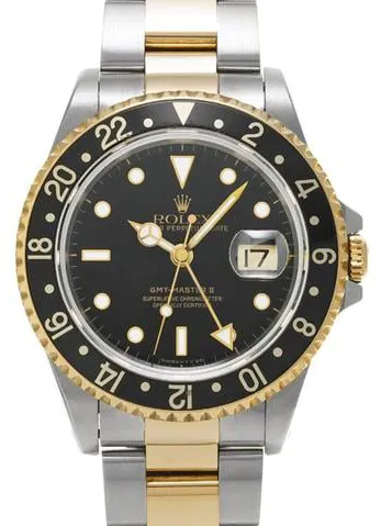 Rolex GMT-Master II 16713 40mm Stainless steel Black