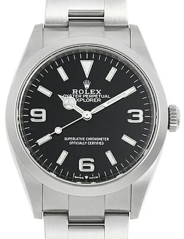 Rolex Explorer 124270 36mm Stainless steel Black