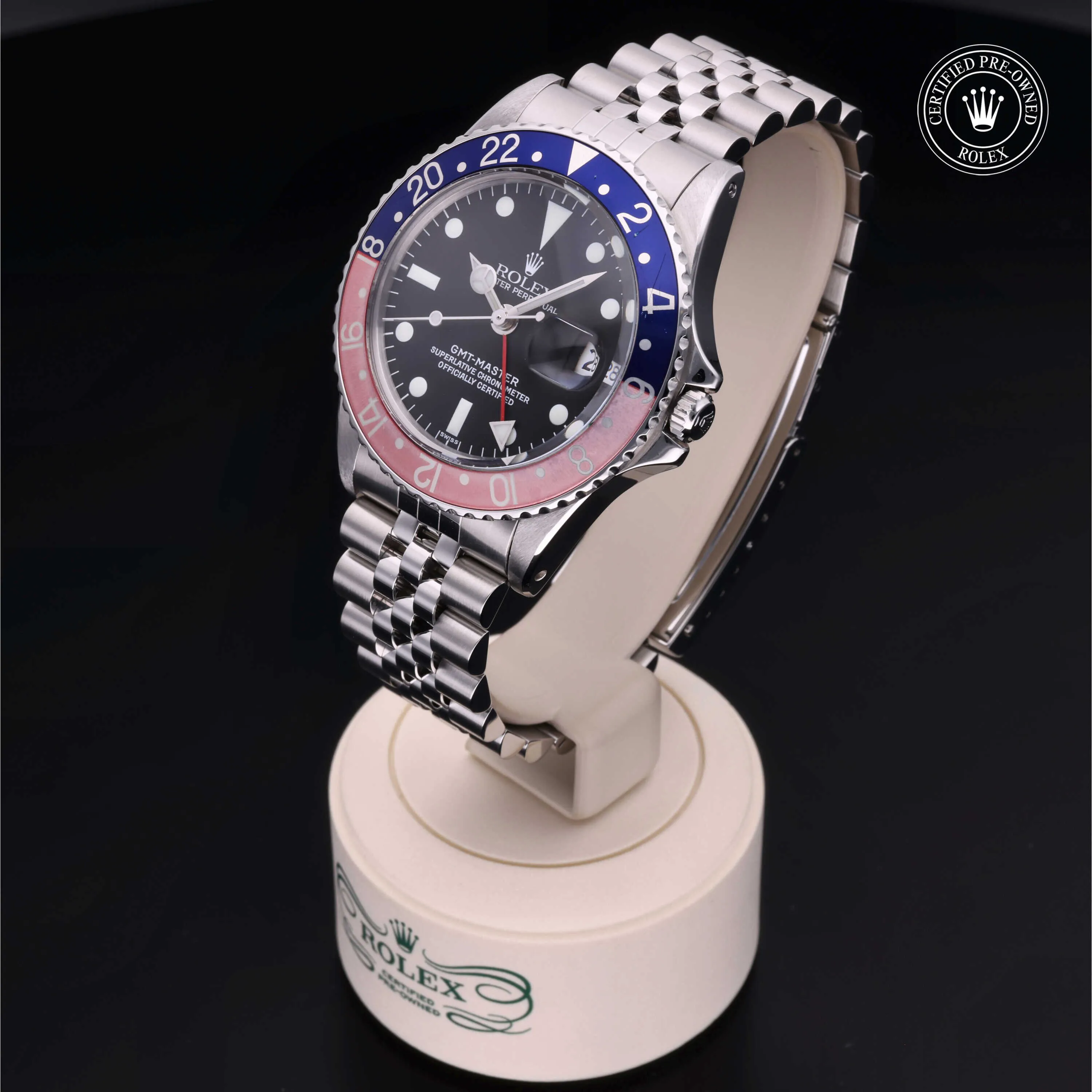 Rolex GMT-Master 16750 40mm Oystersteel Black 2