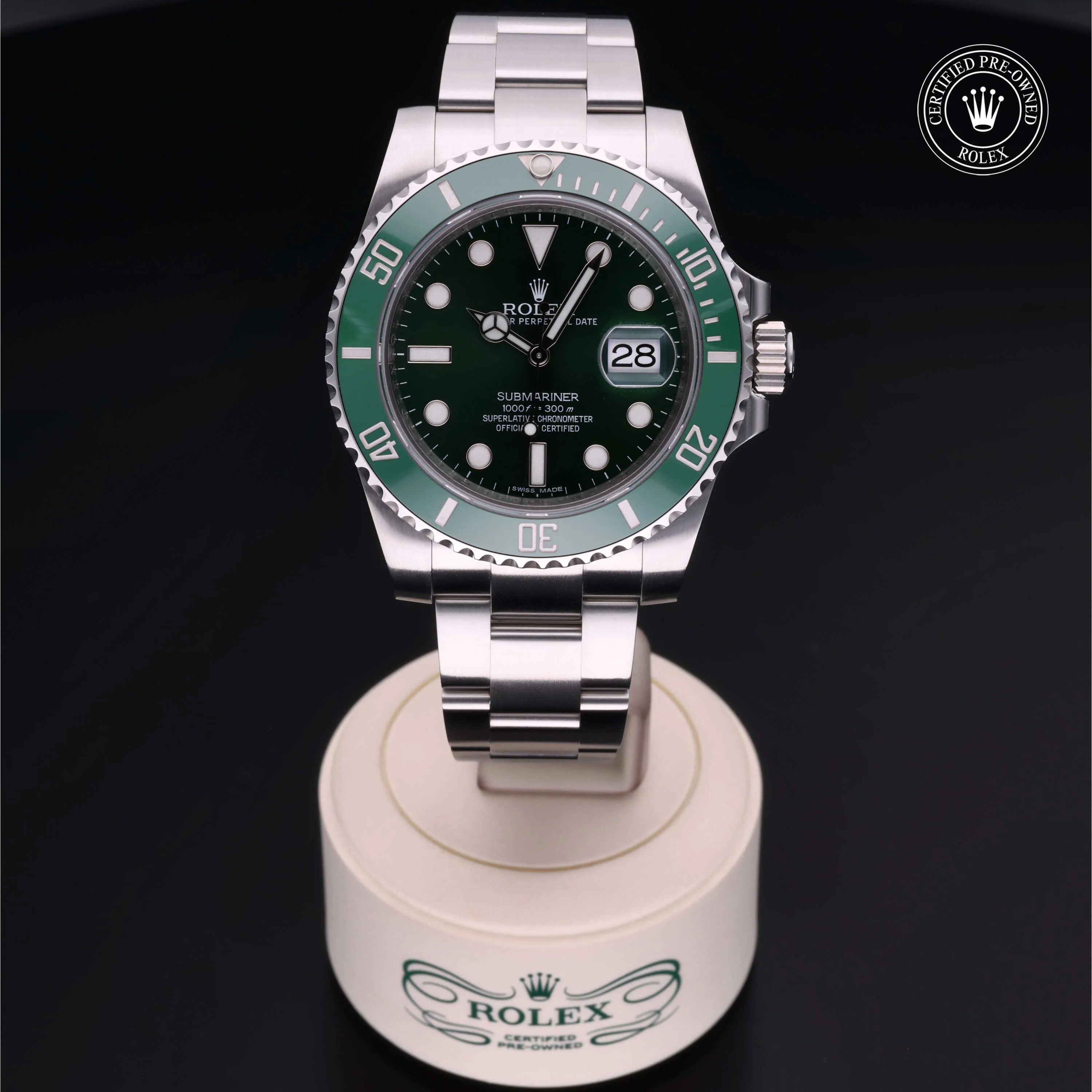 Rolex Submariner 116610LV 40mm Stainless steel Green 1