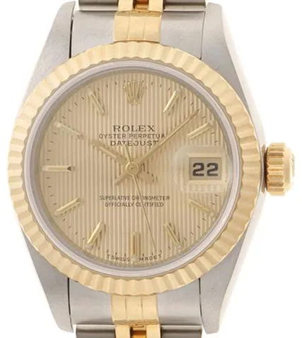 Rolex Lady-Datejust 69173 26mm Yellow gold and stainless steel Yellow