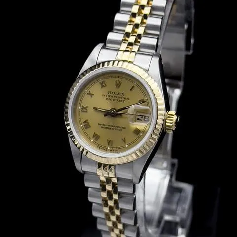 Rolex Lady-Datejust 69173 26mm Yellow gold and stainless steel Champagne 1