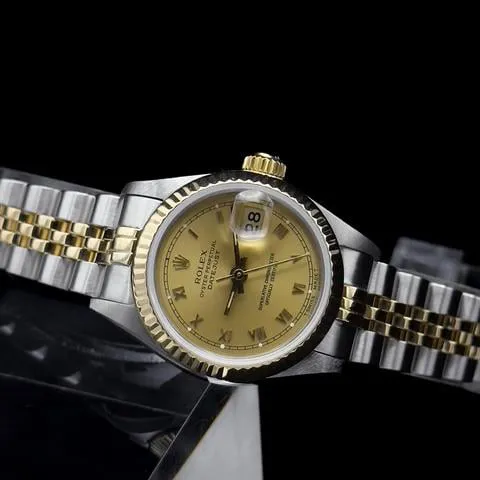 Rolex Lady-Datejust 69173 26mm Yellow gold and stainless steel Champagne 4