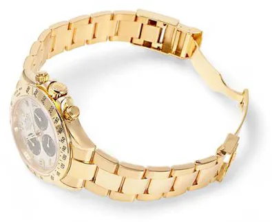 Rolex Daytona 116528 40mm Yellow gold White 2