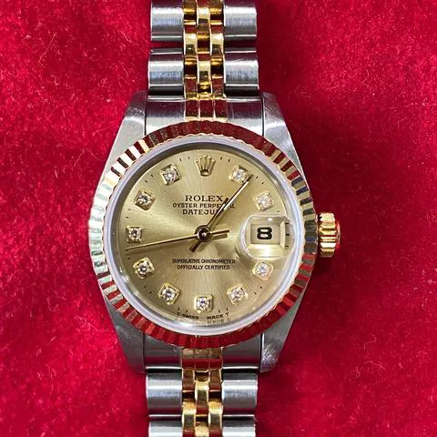 Rolex Lady-Datejust 69173 26mm Yellow gold and stainless steel Gold