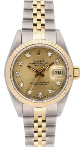 Rolex Lady-Datejust 69173 26mm Yellow gold and stainless steel Gold