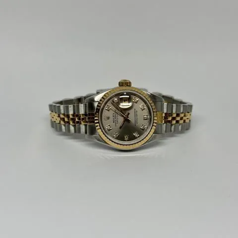 Rolex Lady-Datejust 69173 26mm Yellow gold and stainless steel Gray