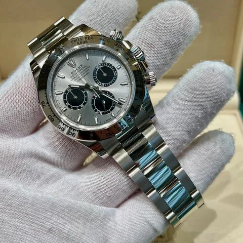 Rolex Daytona 126509 40mm White gold Silver 1