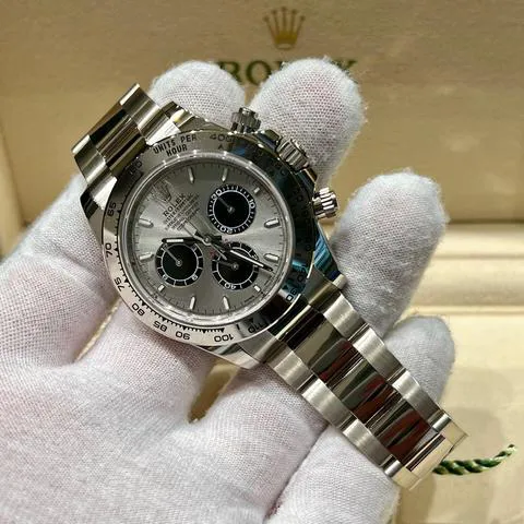 Rolex Daytona 126509 40mm White gold Silver 5