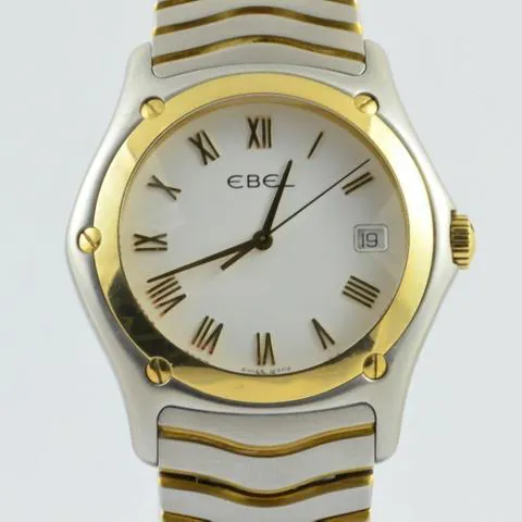 Ebel Wave 41mm Yellow gold and stainless steel