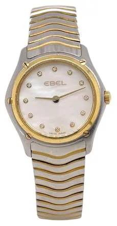 Ebel Sport 27mm Yellow gold and stainless steel Mother-of-pearl 1